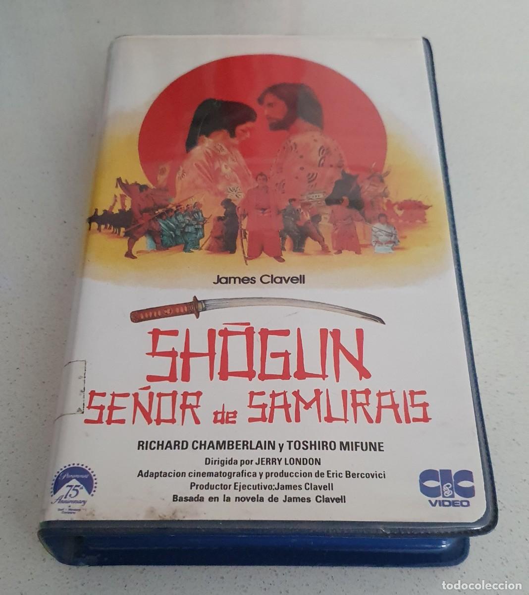 Cine: Pel&iacute;cula VHS Shogun NUEVA. Richard Chamberlain, Toshiro Mifune. CIC 1988 videoclub alquiler.