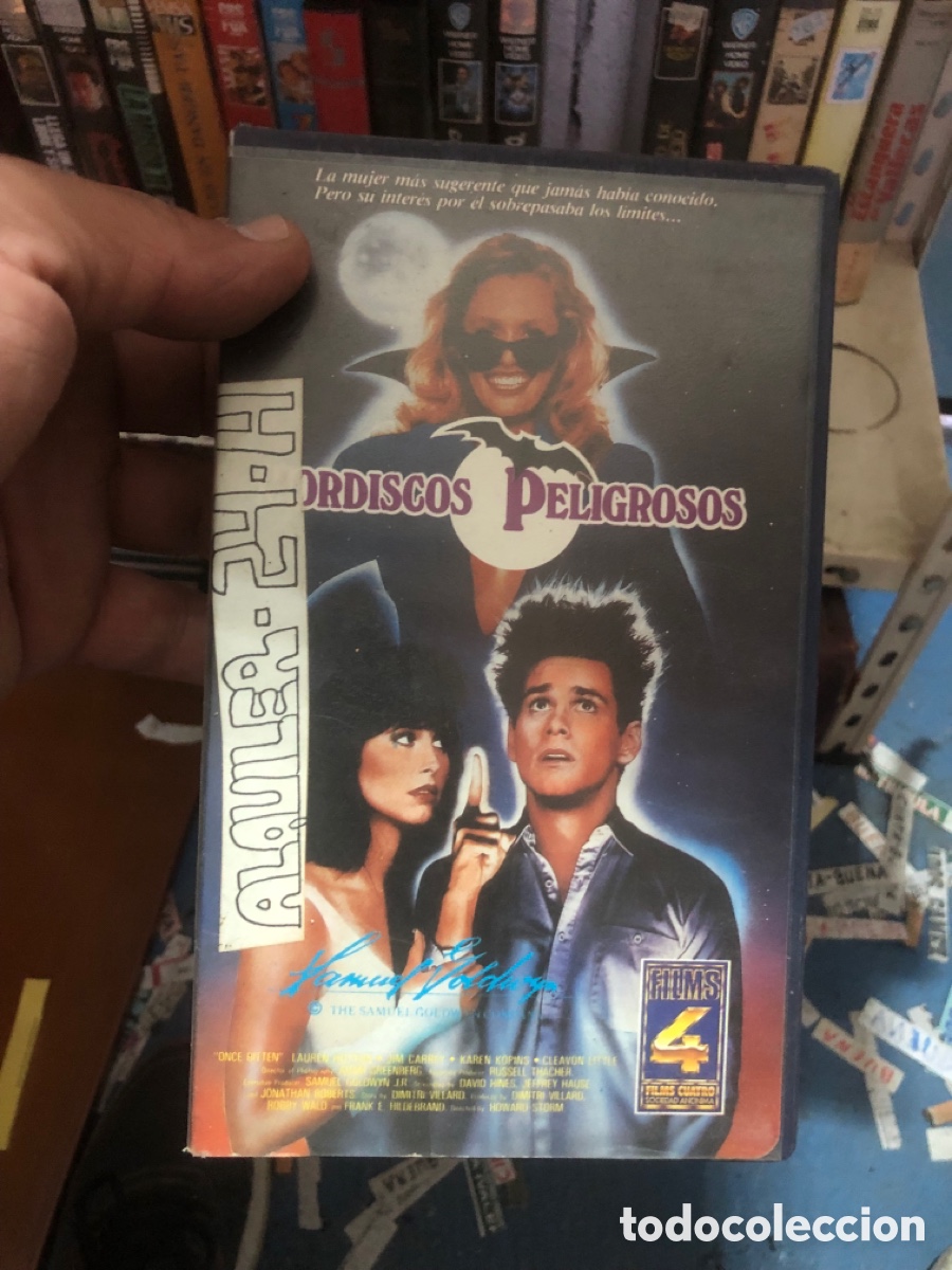 Cine: VHS V&Iacute;DEO CLUB MORDISCOS PELIGROSOS
