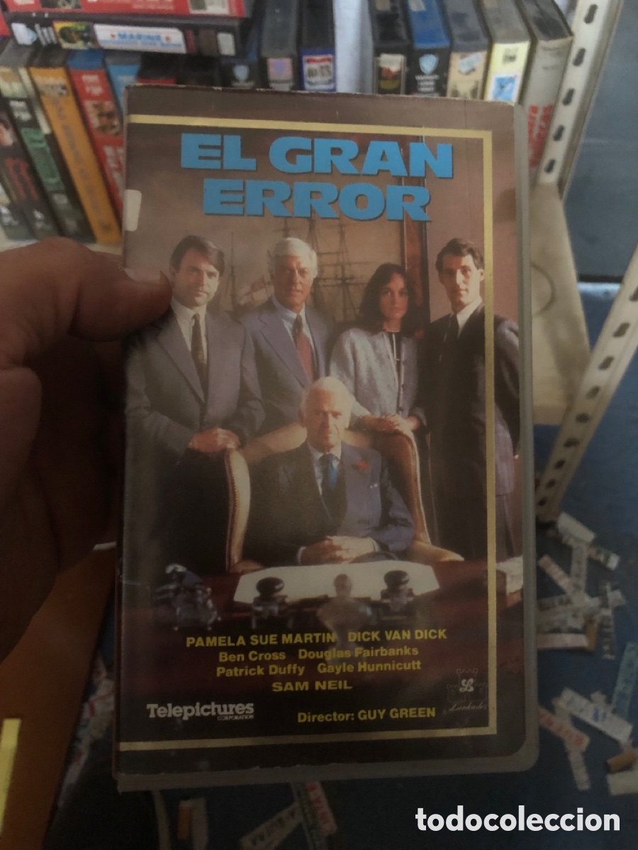 Cine: VHS V&Iacute;DEO CLUB EL GRAN ERROR