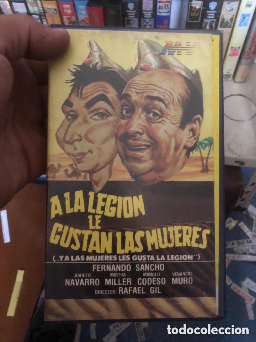 Cine: VHS V&Iacute;DEO CLUB A LA LEGI&Oacute;N LE GUSTA LAS MUJERES