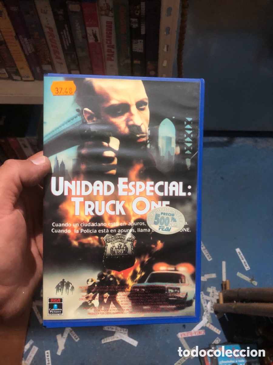 Cine: VHS V&Iacute;DEO CLUB UNIDAD ESPECIAL TRUCK ONE