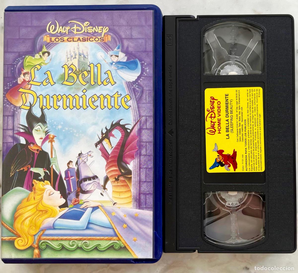 Cine: LA BELLA DURMIENTE. WALT DISNEY LOS CLASICOS. VHS 1995