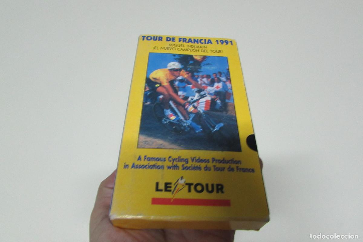 Cine: VHS - TOUR DE FRANCIA 1991 &middot; MIGUEL INDUR&Aacute;IN