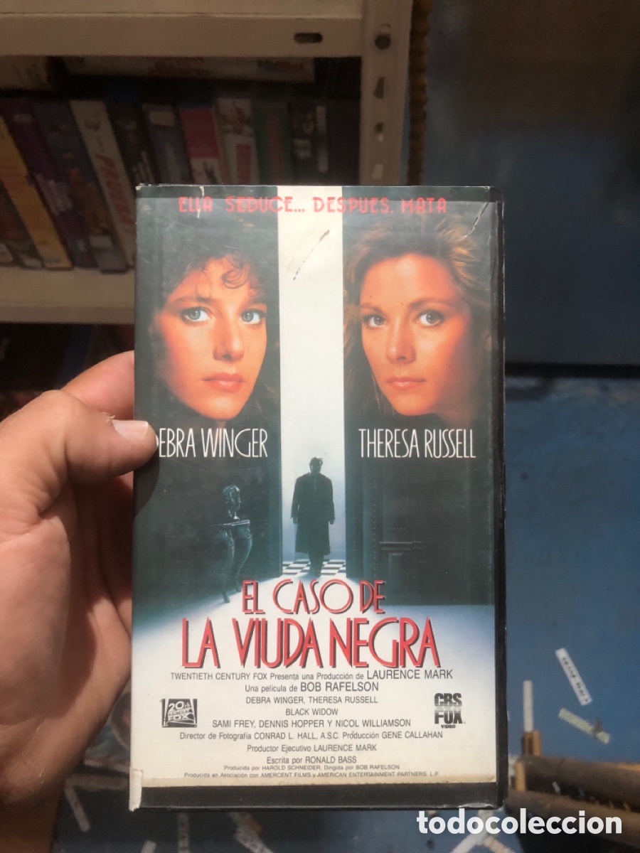 Cine: VHS V&Iacute;DEO CLUB EL CASO DE LA VIUDA NEGRA