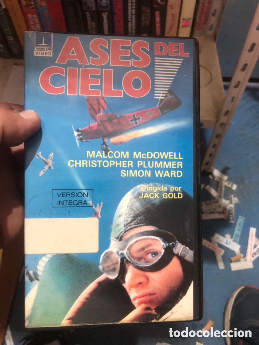 Cine: VHS V&Iacute;DEO CLUB ASES DEL CIELO