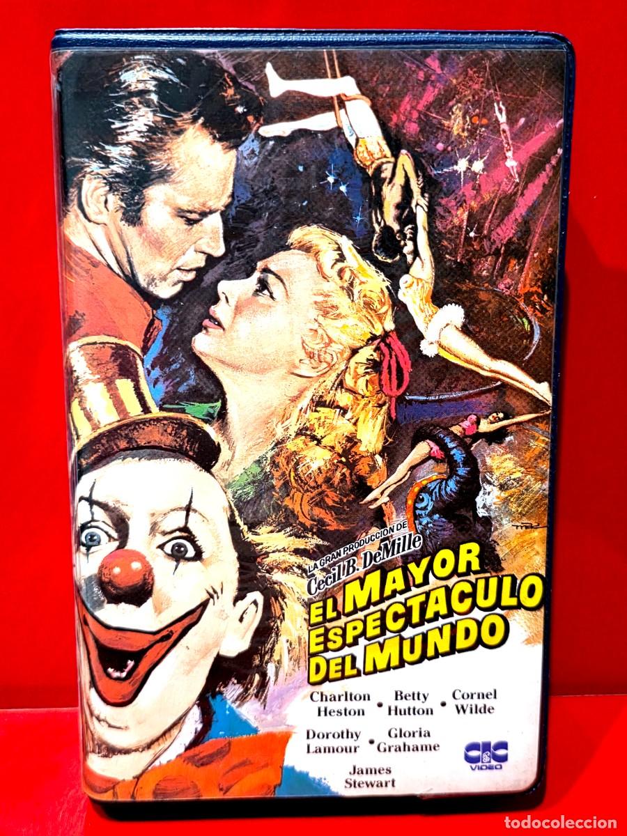 Cine: EL MAYOR ESPECTACULO DEL MUNDO (1952) - James Stewart, Charlton Heston, Betty Hutton - 1&ordf; EDICION