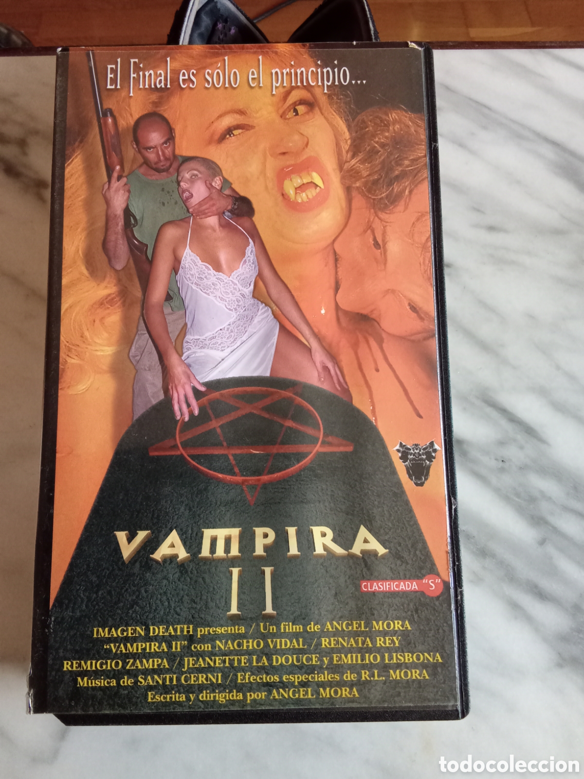 Cine: Raro VHS Vampira II Clasficada S Nacho Vidal
