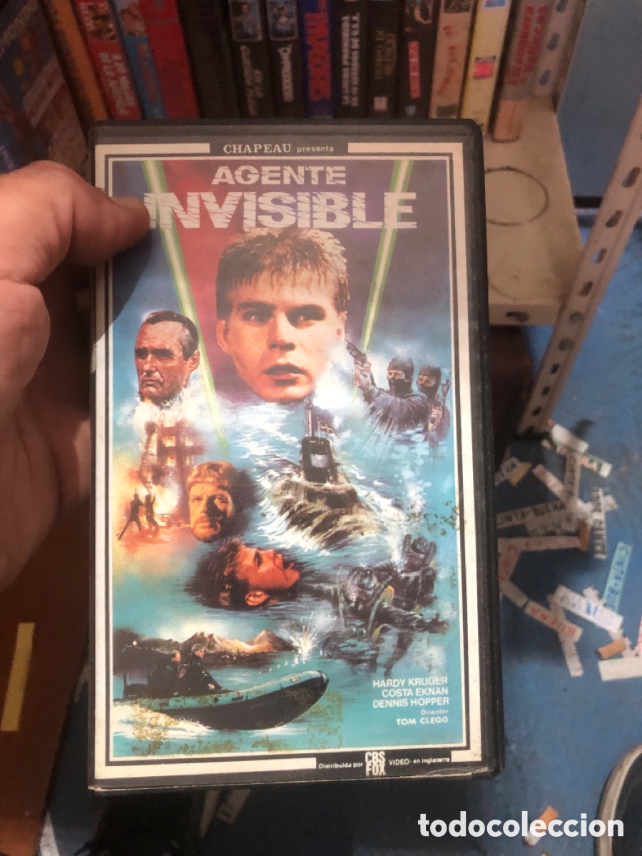 Cine: VHS V&Iacute;DEO CLUB AGENTE INVISIBLE