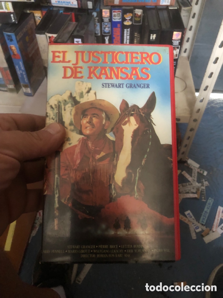 Cine: VHS V&Iacute;DEO CLUB EL JUSTICIERO DE KANSAS