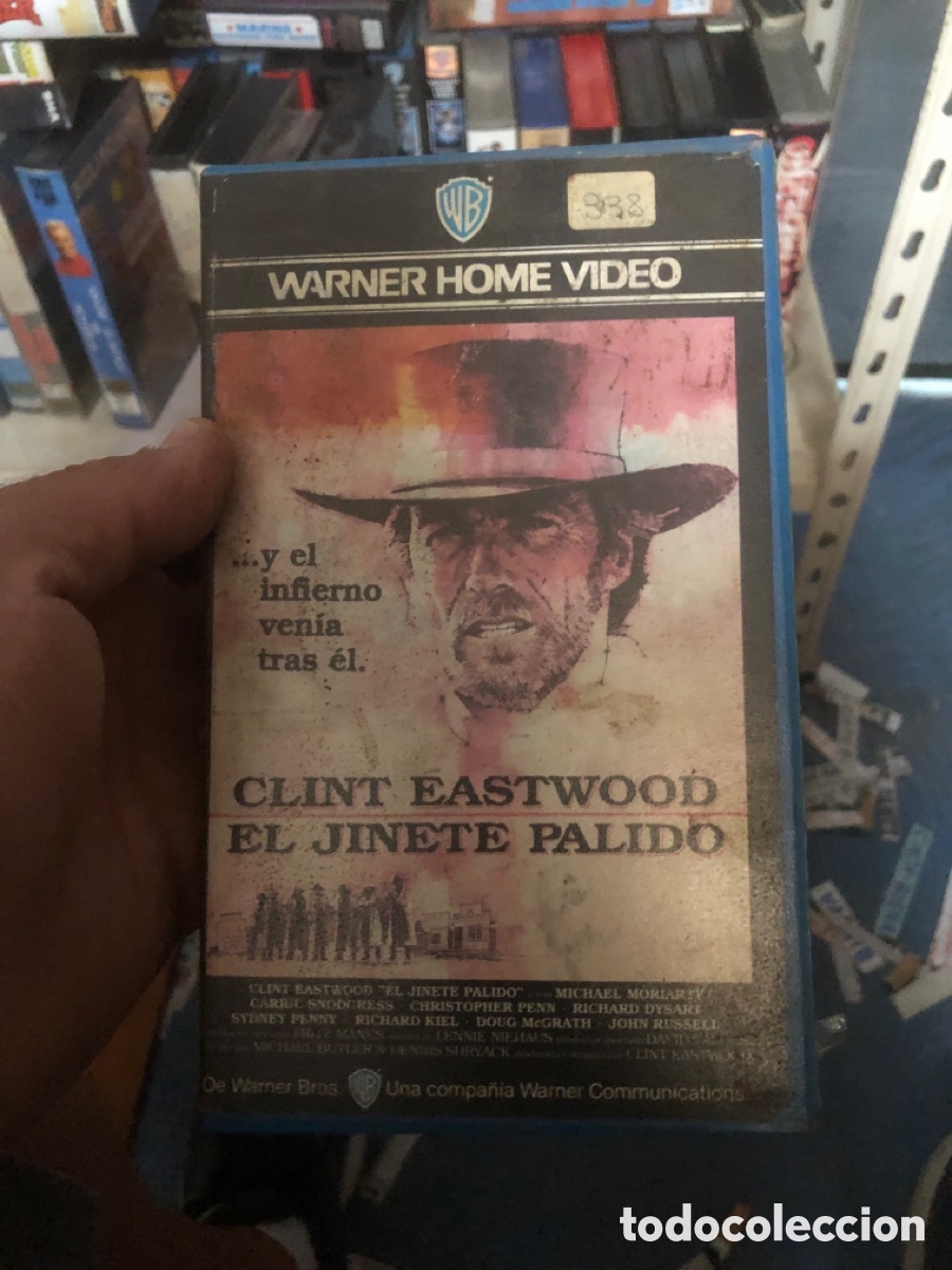 Cine: VHS V&Iacute;DEO CLUB EL JINETE P&Aacute;LIDO