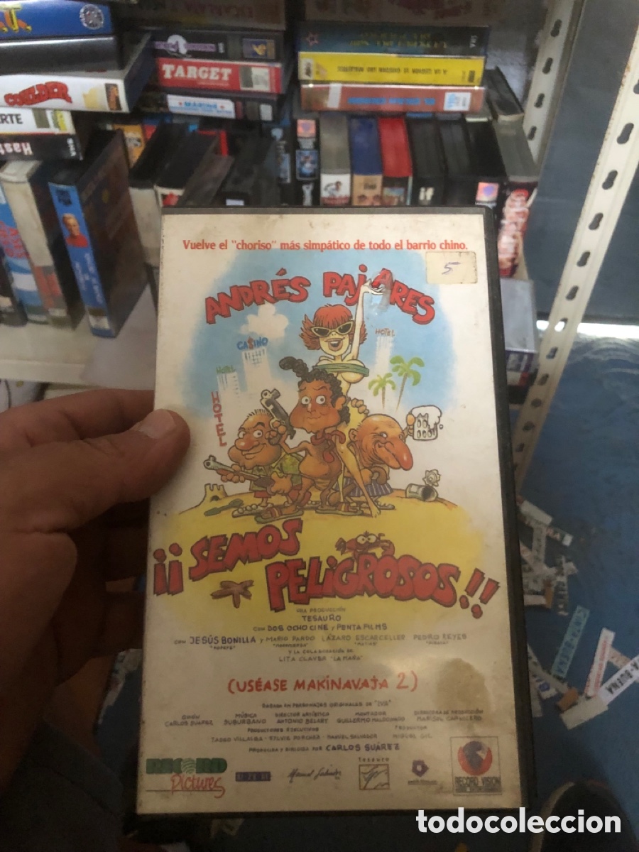 Cine: VHS V&Iacute;DEO CLUB SEMOS PELIGROSOS