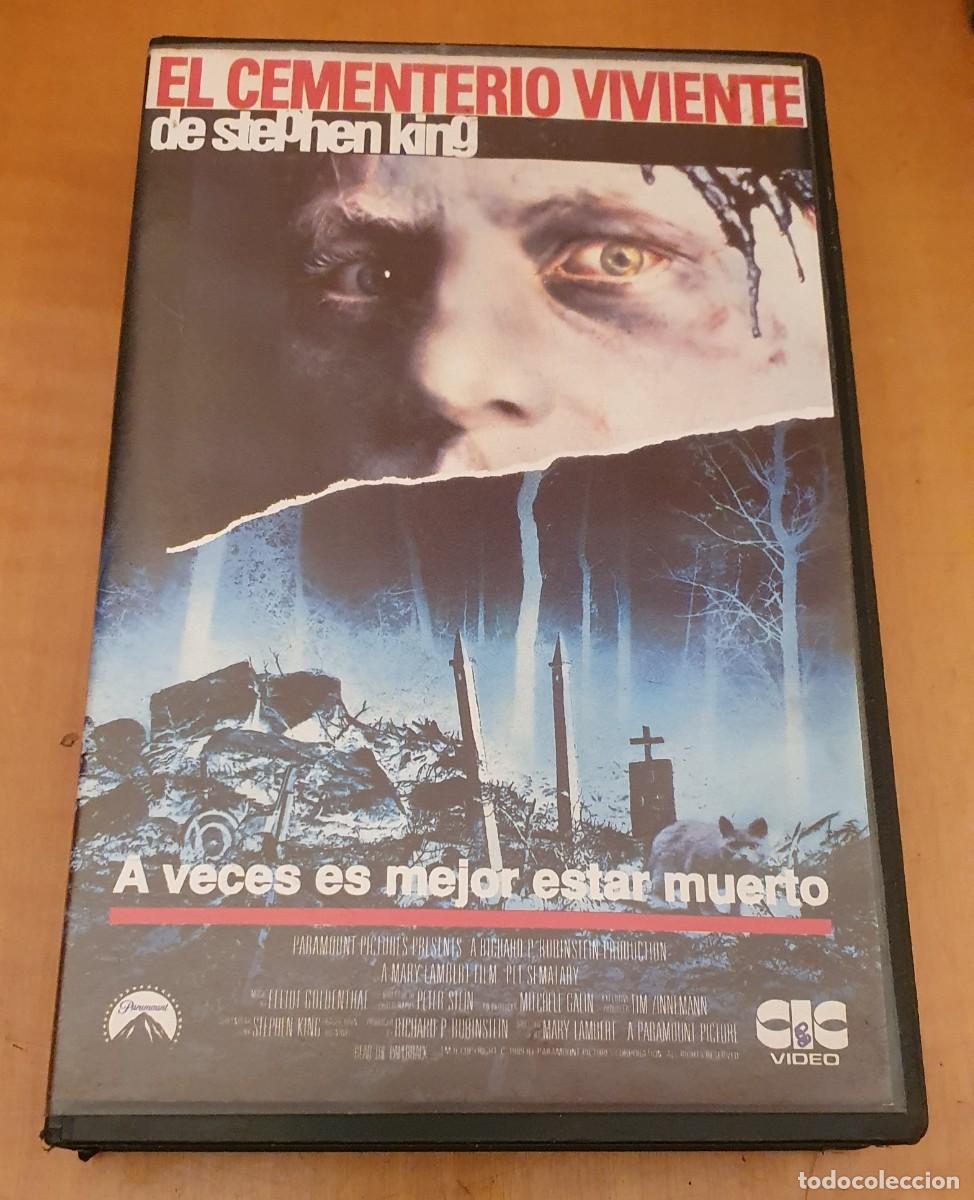 Cine: Pel&iacute;cula Vhs Cementerio Viviente. Stephen King. CIC Video 1990 videoclub.