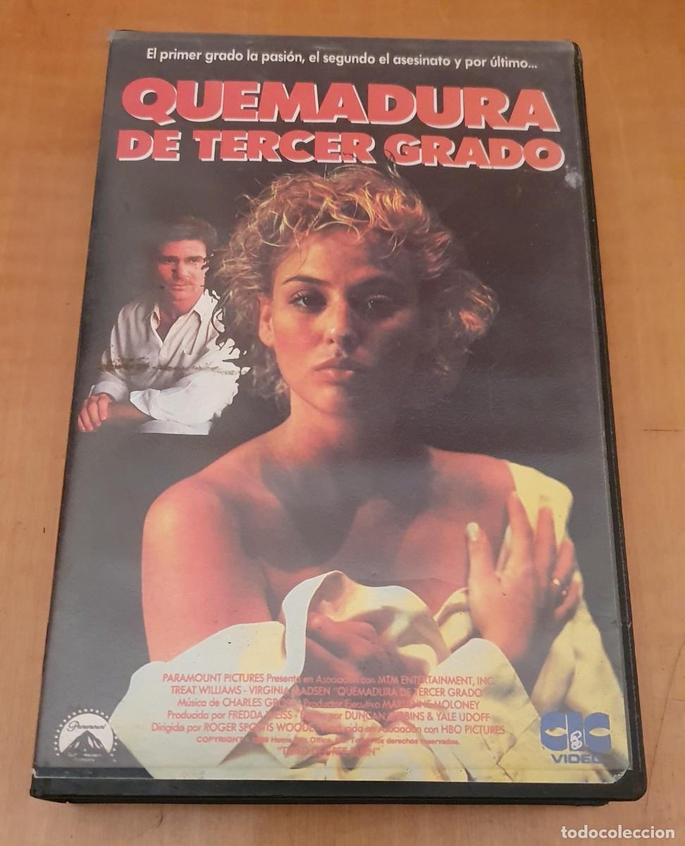 Cine: Pel&iacute;cula Vhs Quemadura de Tercer Grado. Virgina Madsen, Treat Williams. CIC Video 1989 videoclub