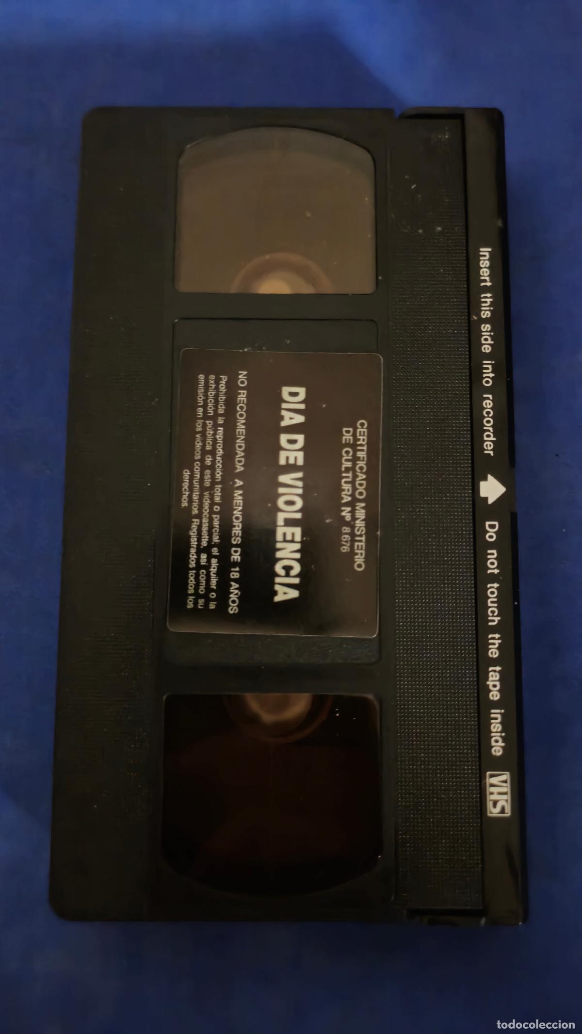 Cine: D&Iacute;A DE VIOLENCIA VHS (AA9) - Foto 3