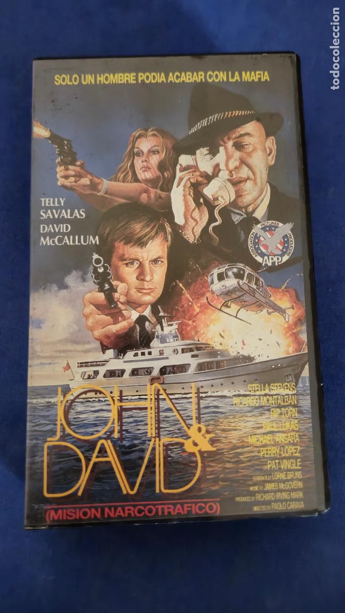 Cine: JOHN & DAVID VHS (AA9) - Foto 1