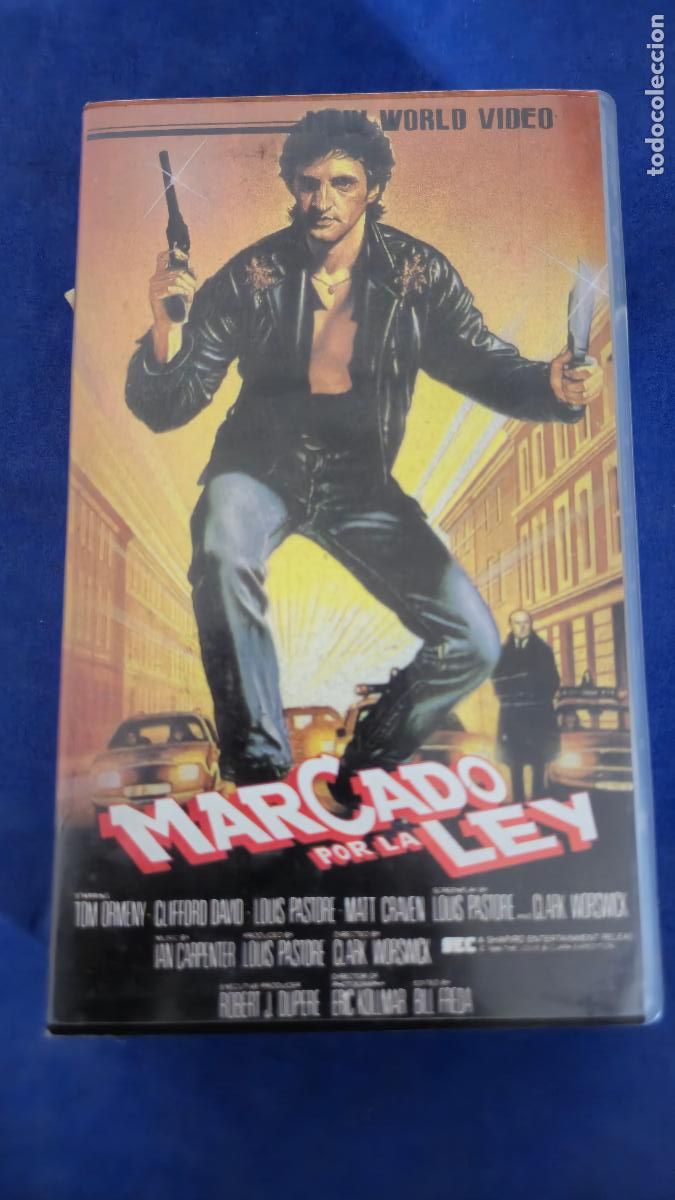 Cine: MARCADO POR LA LEY VHS (AA9)