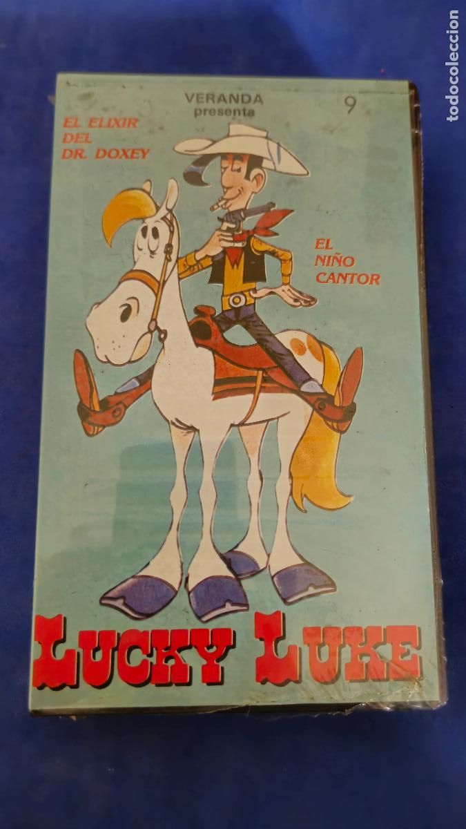 Kino: LUCKY LUKE: EL ELIXIR DEL DR DORSLEY / EL NI&Ntilde;O CANTOR VHS (AA9)
