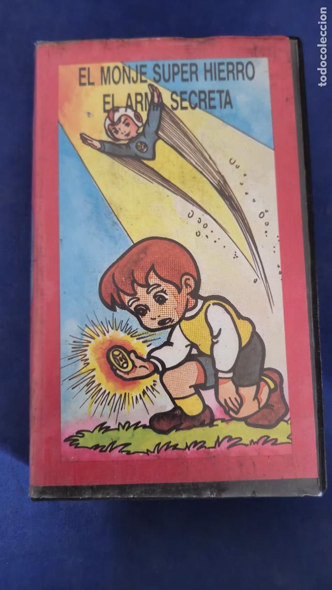 Cin&eacute;ma: EL MONJE SUPER HIERRO / EL ARMA SECRETA VHS (AA9)