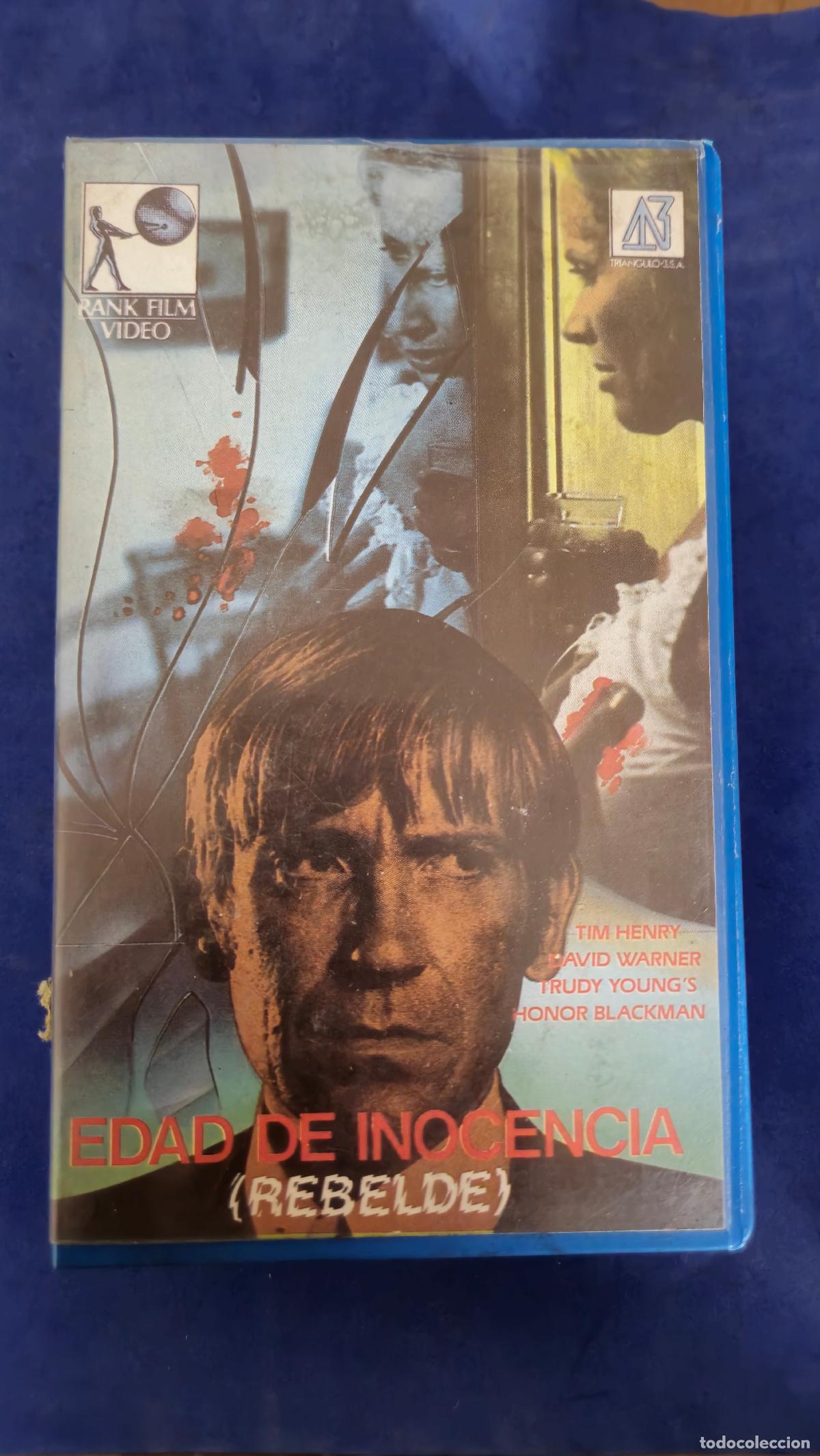 Cin&eacute;ma: EDAD DE INOCENCIA (REBELDE) VHS (AA9)