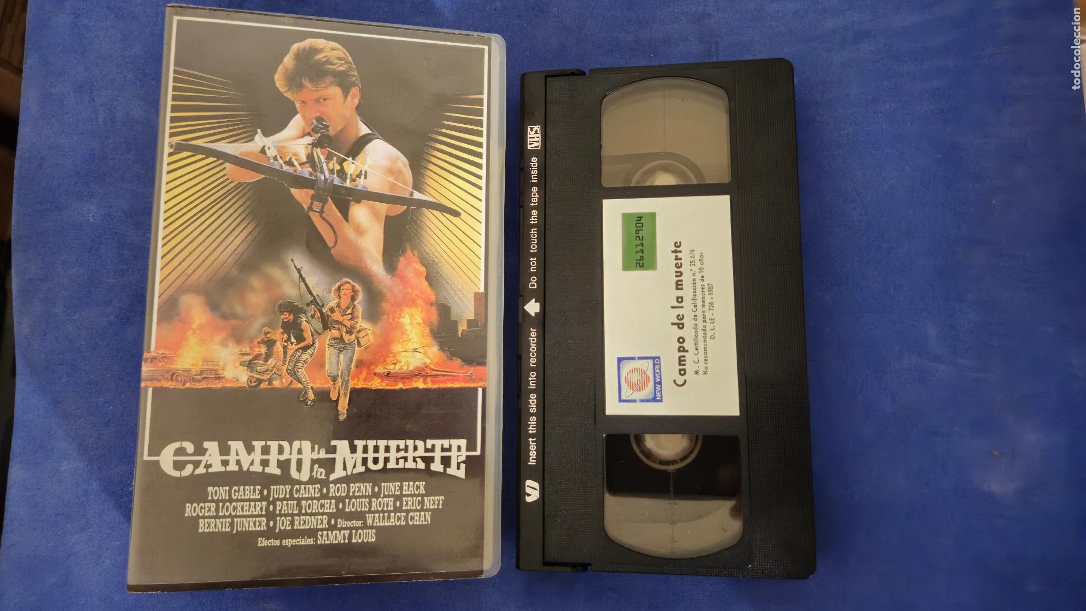 Cine: CAMPO DE MUERTE VHS (AA9)