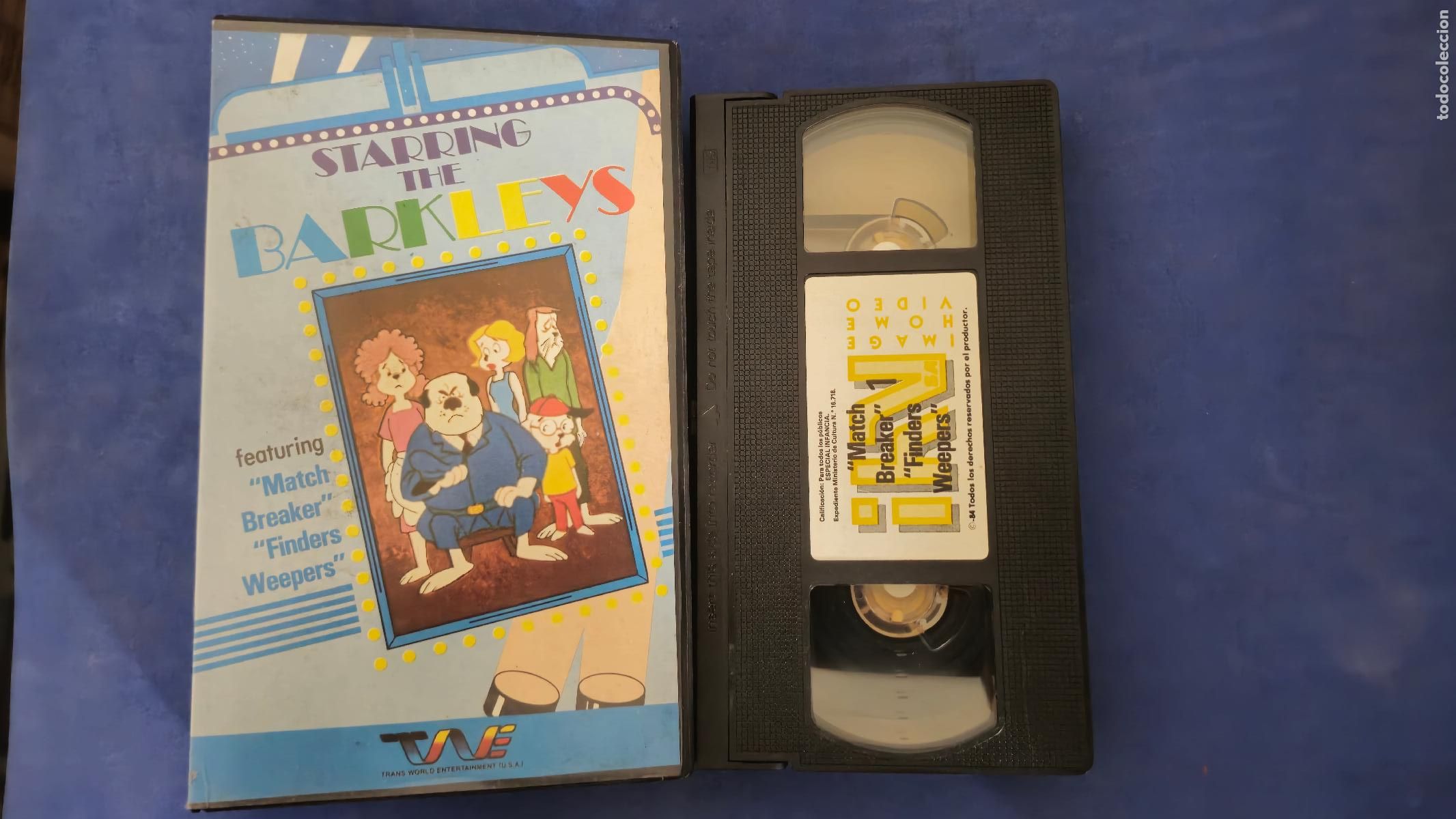 Cine: THE BARKLEYS VOLUMEN 1 VHS (AA9)