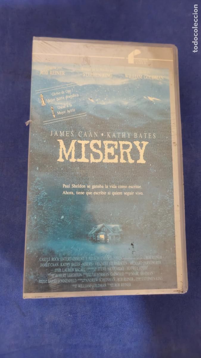 Cine: MISERY (1990) VHS PRECINTADO (AA9)