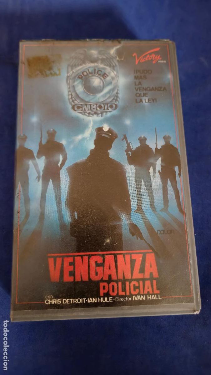Cine: VENGANZA POLICIAL VHS (I2B)