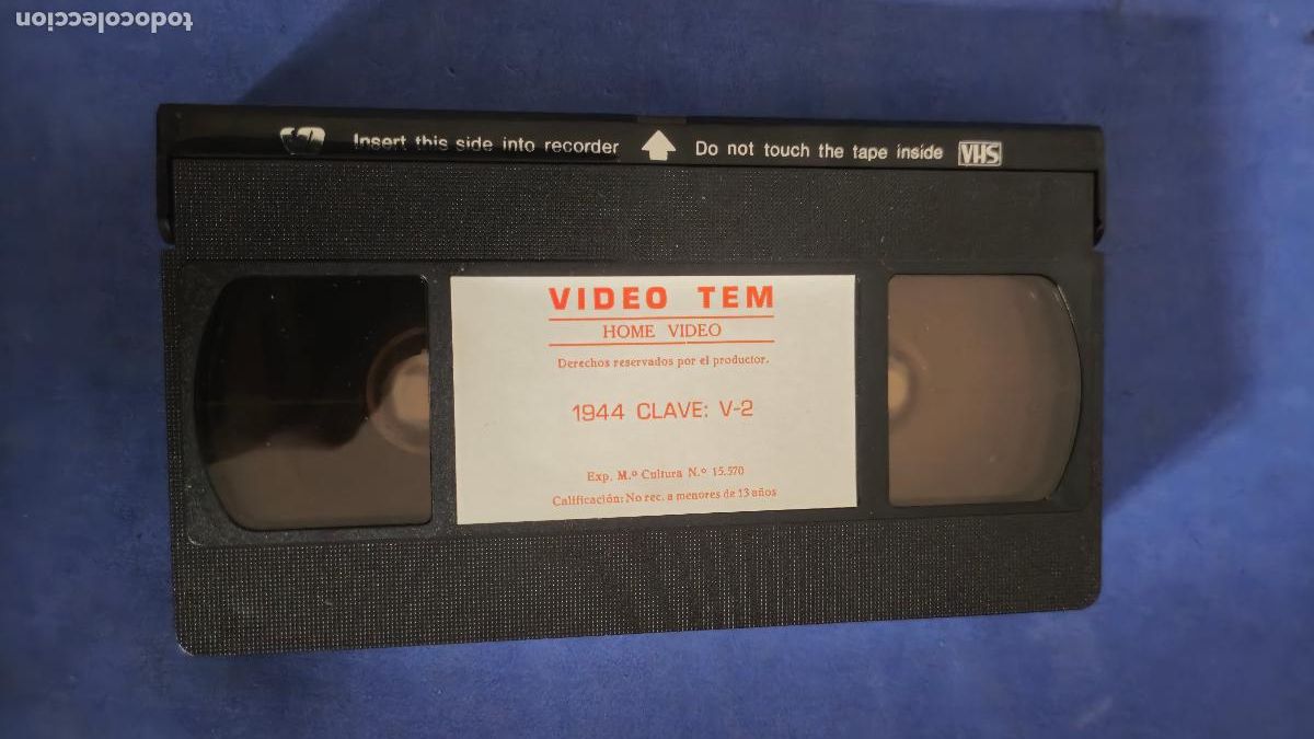 Cine: 1944 CLAVE V2 VHS (I2B) - Foto 2