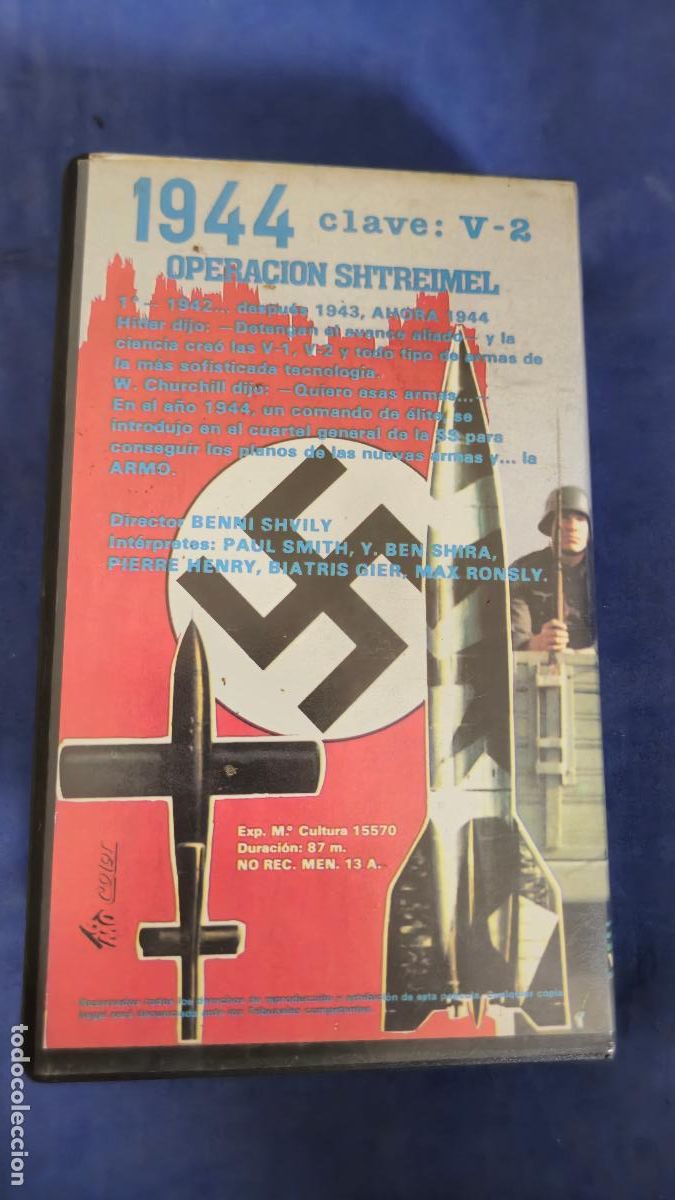 Cine: 1944 CLAVE V2 VHS (I2B) - Foto 3