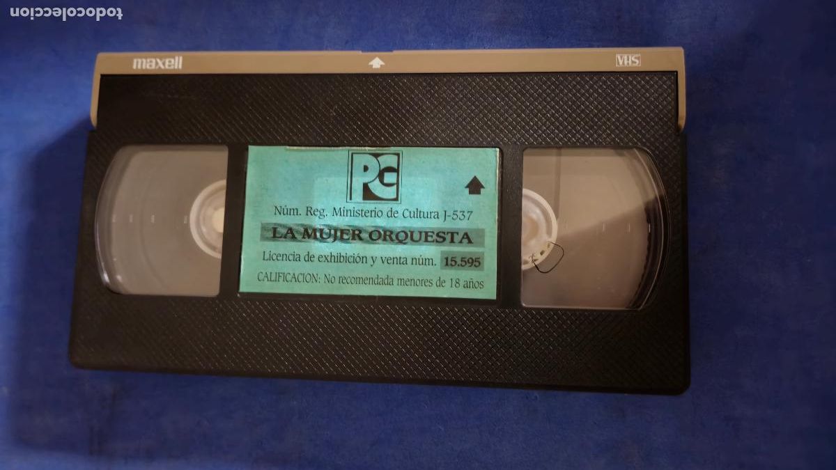 Cine: LA MUJER ORQUESTA VHS (I2B) - Foto 3