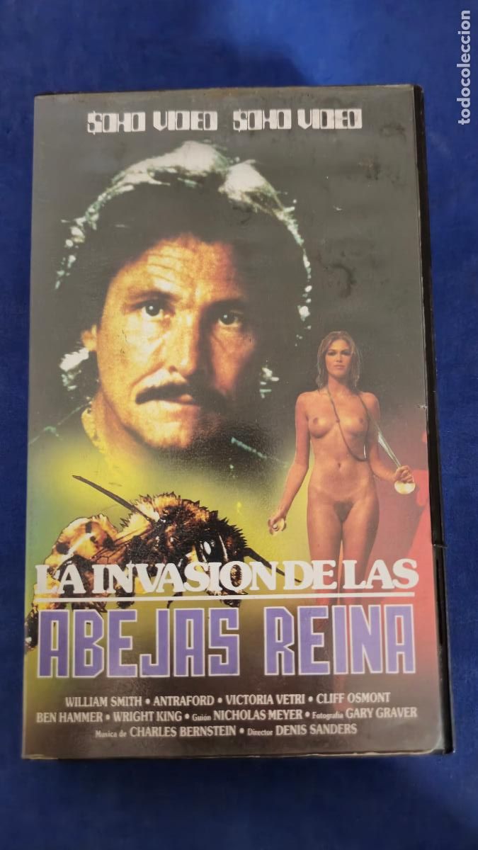 Cine: LA INVASION DE LAS ABEJAS REINA VHS (I2B)