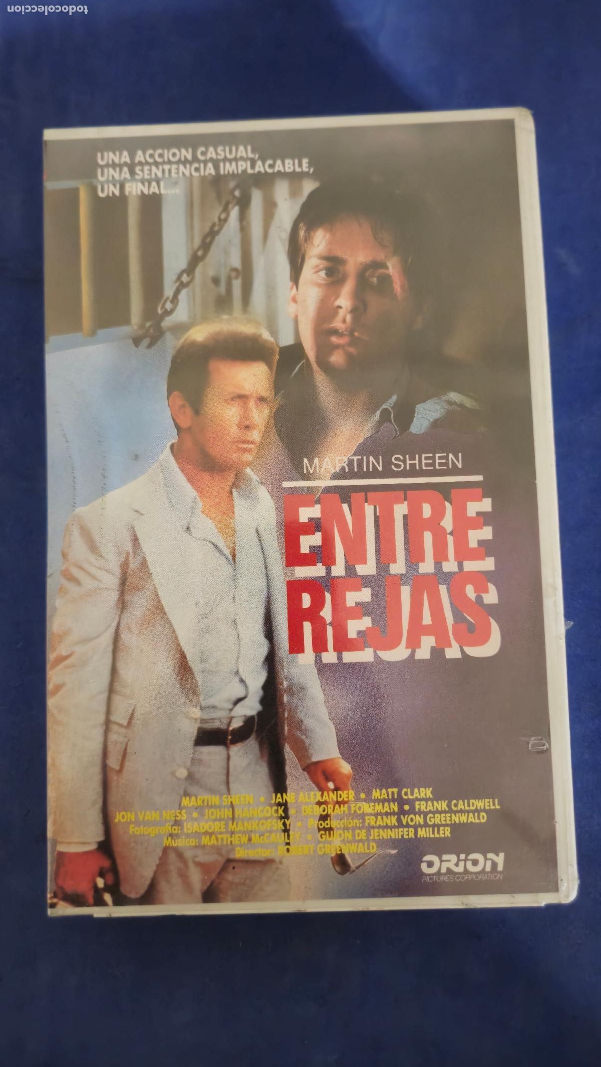 Cine: ENTRE REJAS VHS VIDEOCLUB PRECINTADO (I2B)