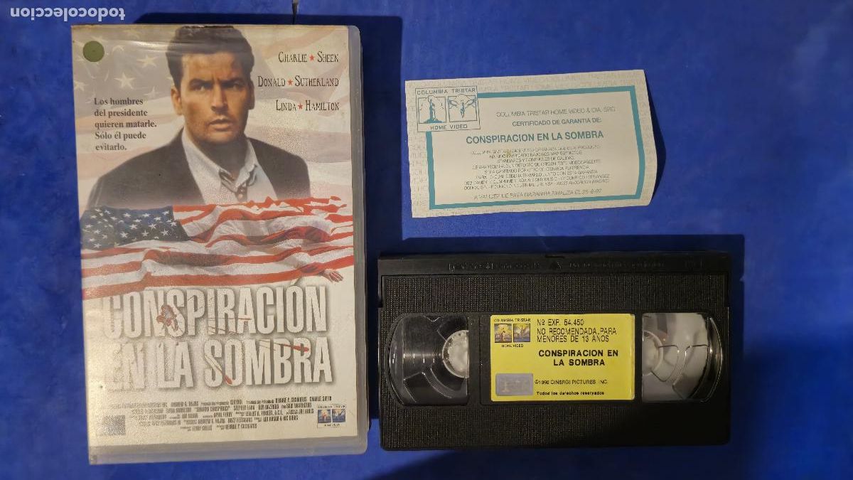 Cine: CONSPIRACION EN LA SOMBRA VHS VIDEOCLUB (HW3)