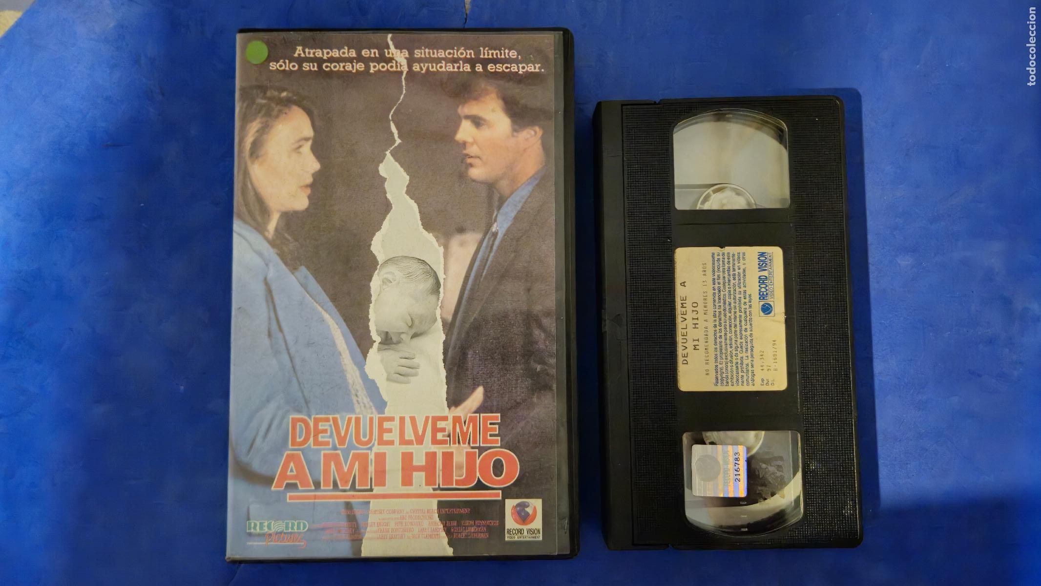 Cine: DEVUELVEME A MI HIJO VHS (HW3)