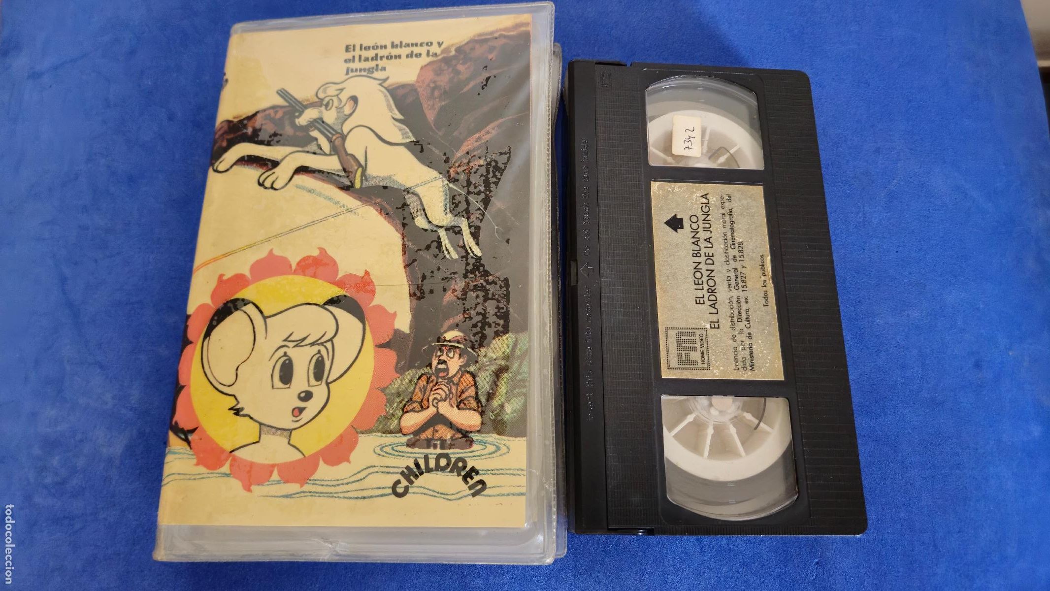 Cine: KIMBA: EL LEON BLANCO Y EL LADRON DE LA JUNGLA VHS (NE1)