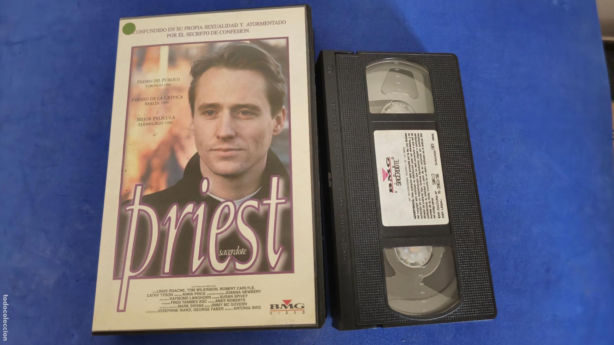 Cine: PRIEST, SACERDOTE VHS (NE1) VIDEOCLUB CAJA GRANDE