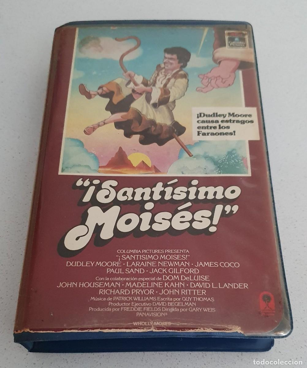 Cine: Pel&iacute;cula Vhs Sant&iacute;simo Moises. Dudley Moore, Rychard Pryor, Dom DeLuise RCA Columbia 1984 videoclub.