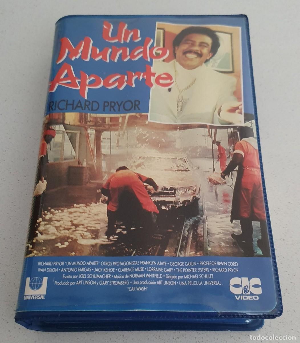 Cine: Pel&iacute;cula Vhs Un Mundo Aparte. Rychard Pryor. CIC V&iacute;deo 1988 videoclub alquiler.