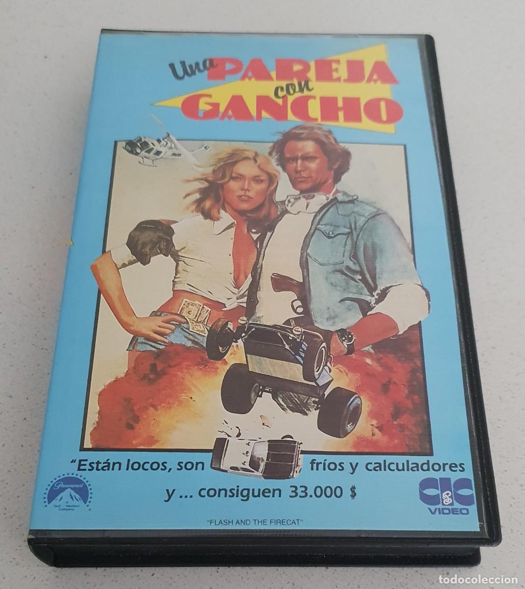 Cine: Pel&iacute;cula Vhs Una Pareja con Gancho. CIC V&iacute;deo 1987 videoclub alquiler.