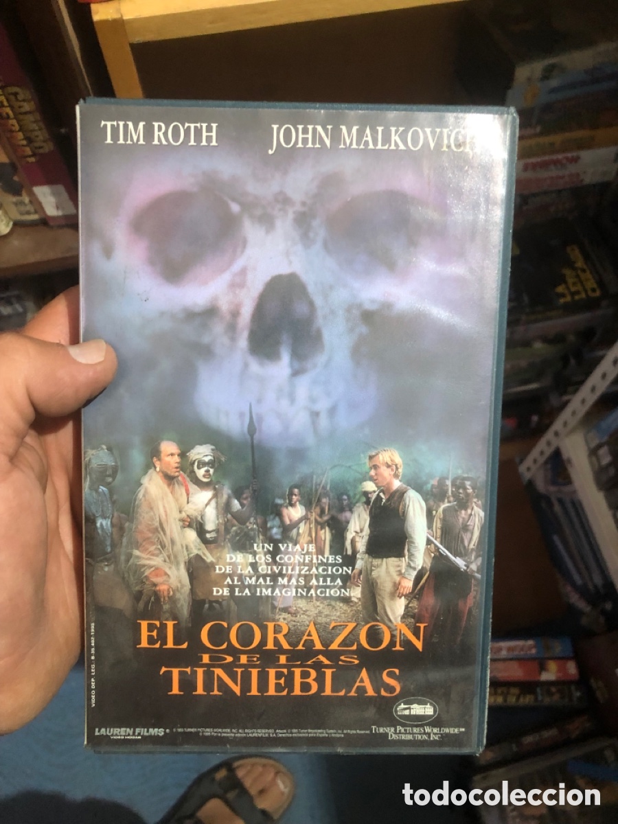 Cine: VHS V&Iacute;DEO CLUB EL CORAZ&Oacute;N DE LAS TINIEBLAS