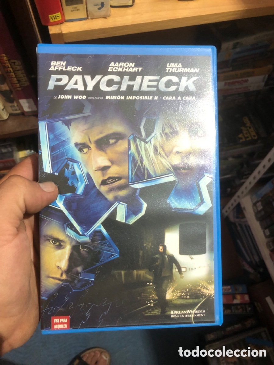 Cine: VHS V&Iacute;DEO CLUB PAYCHECK