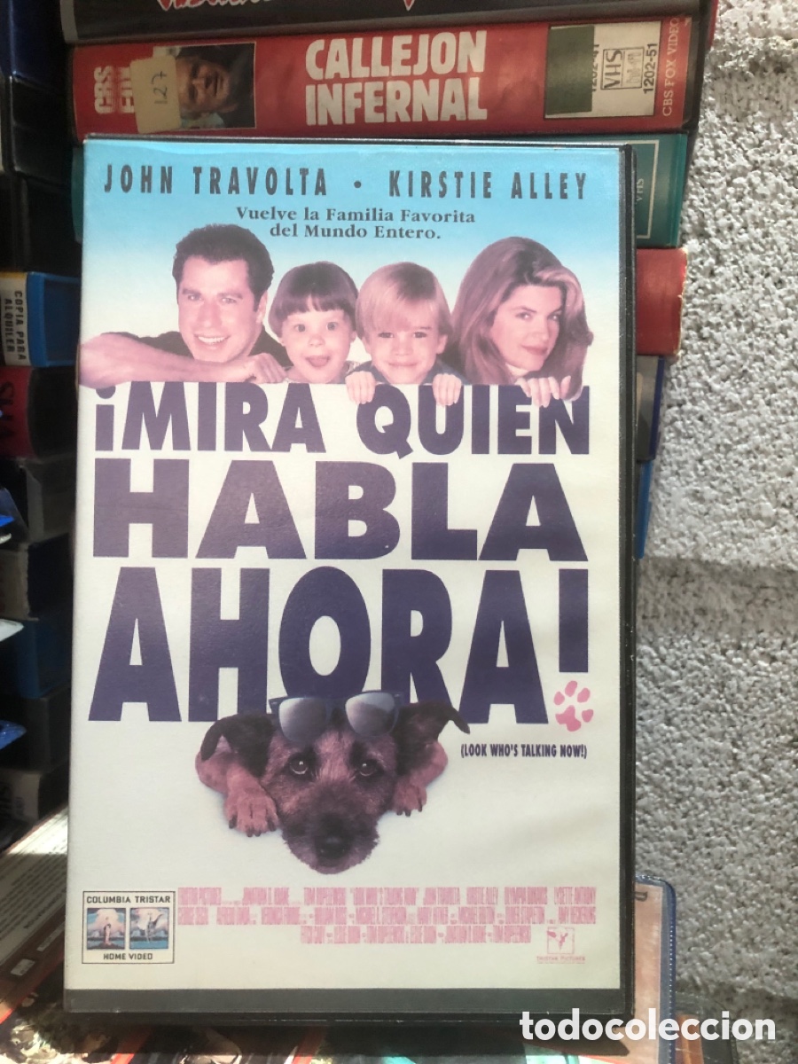 Cine: VHS V&Iacute;DEO CLUB MIRA QUIEN HABLA AHORA