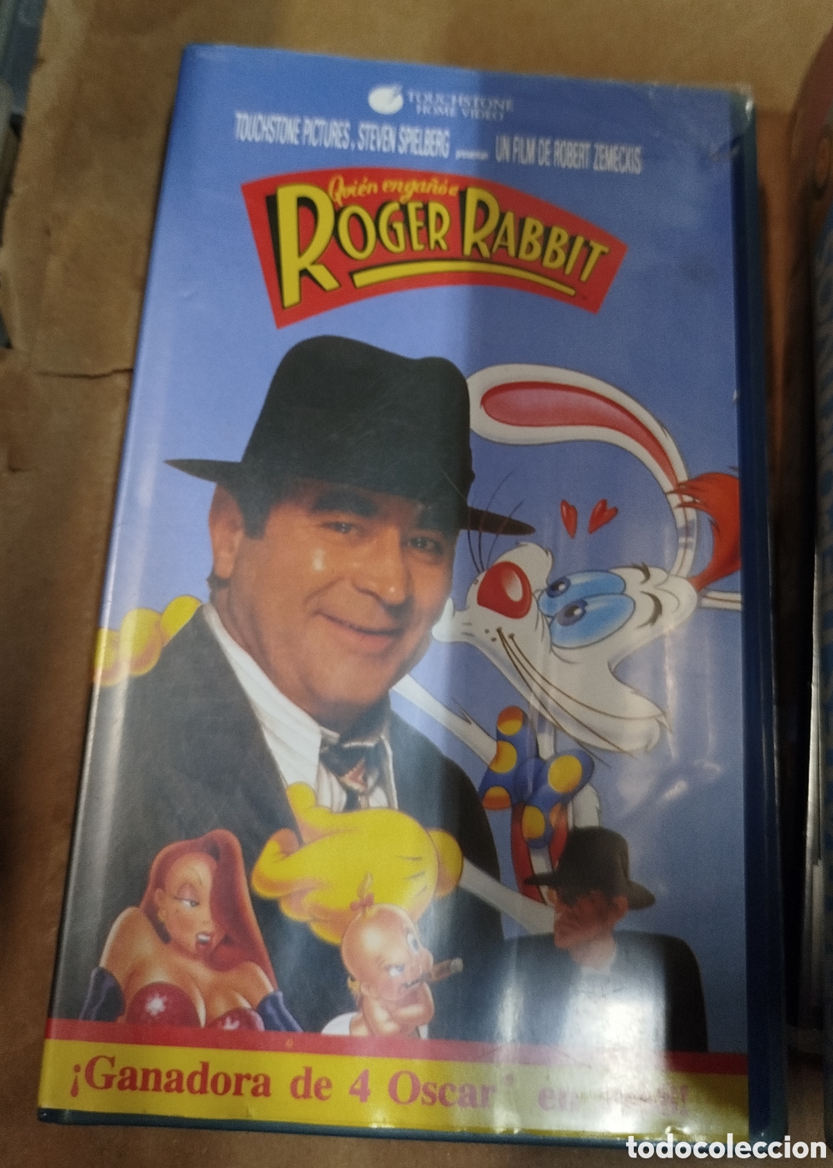 Cine: &iquest;Qui&eacute;n enga&ntilde;&oacute; a Roger Rabbit?. VHS