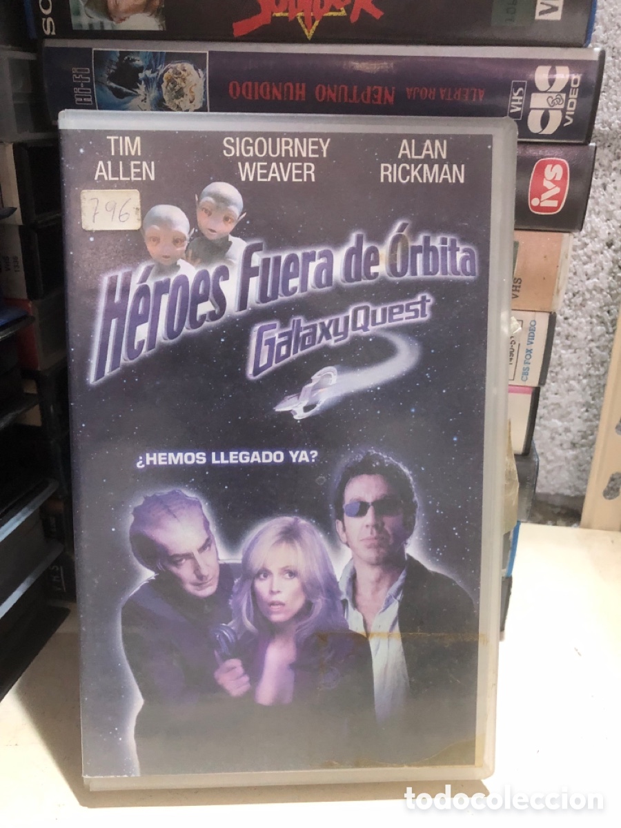 Cine: VHS V&Iacute;DEO CLUB H&Eacute;ROES FUERA DE &Oacute;RBITA