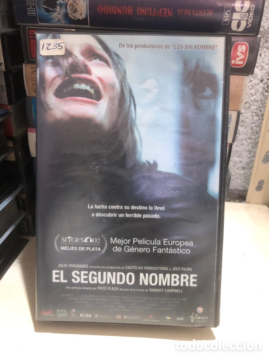 Cine: VHS V&Iacute;DEO CLUB EL SEGUNDO NOMBRE
