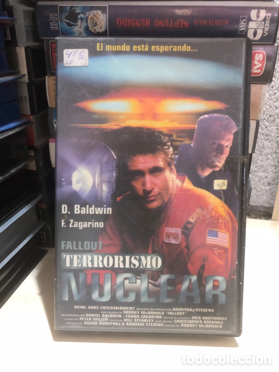 Cine: VHS V&Iacute;DEO CLUB TERRORISMO NUCLEAR