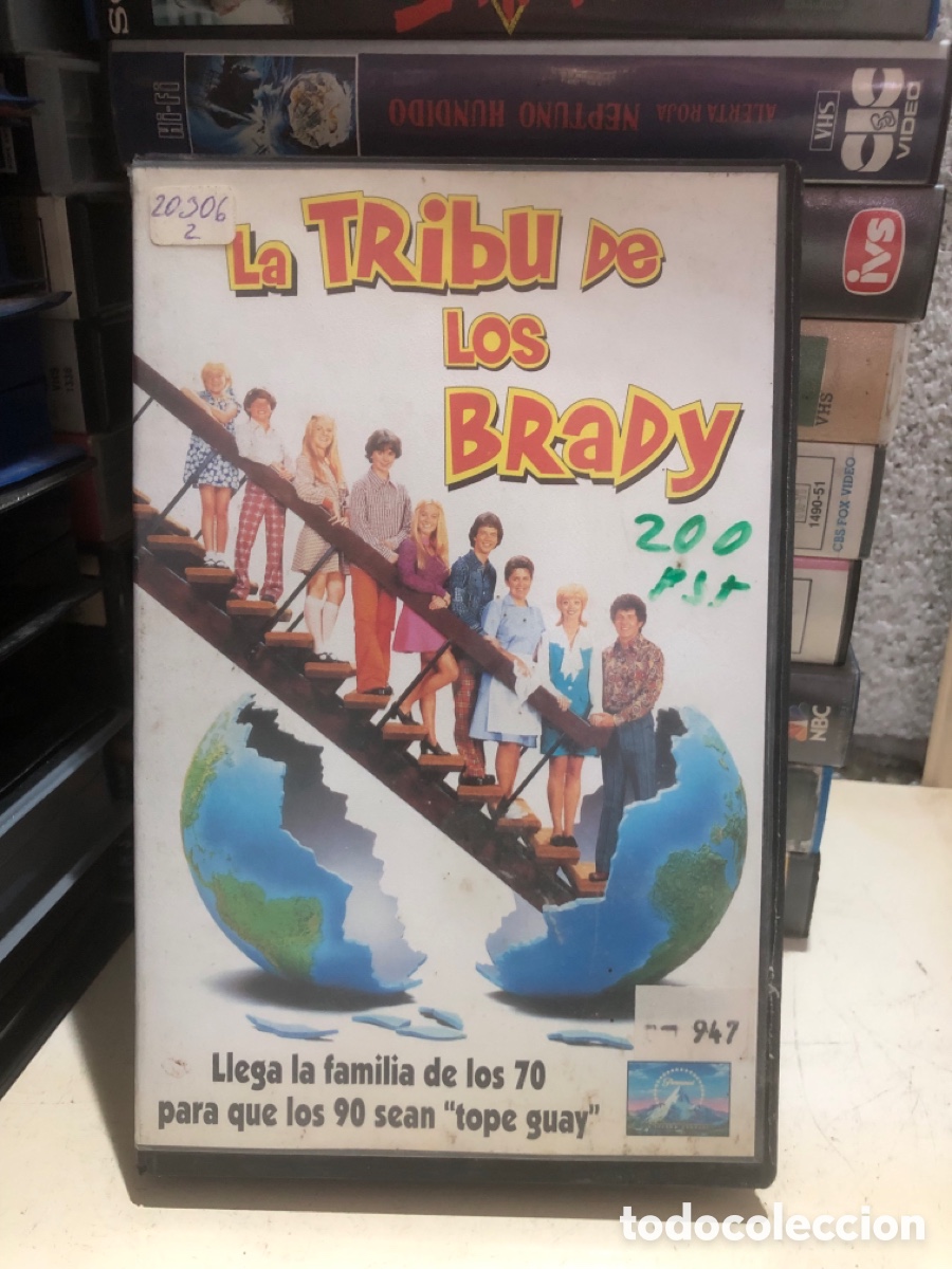 Cine: VHS V&Iacute;DEO CLUB LA TRIBU DE LOS BRADY