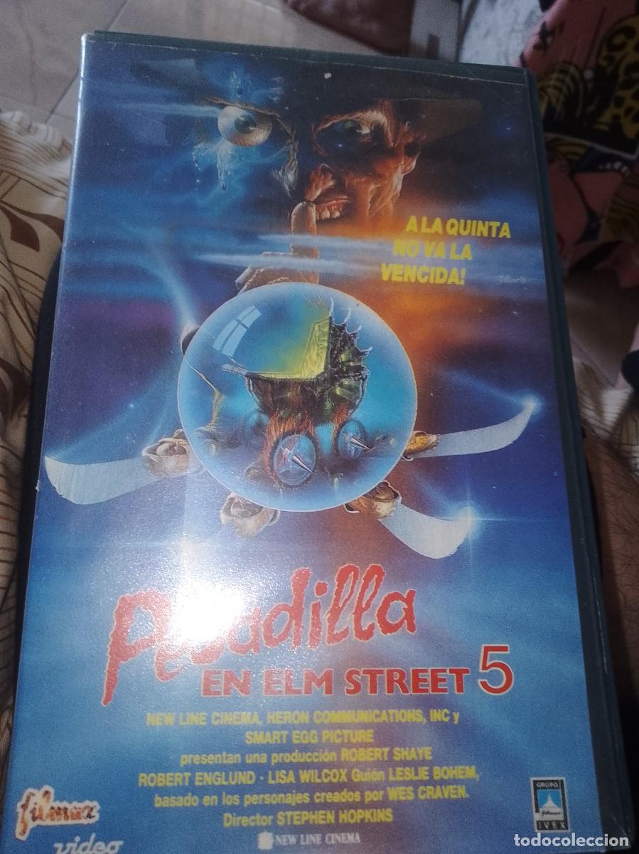 Cine: Pesadilla en Elm street vol 5 caja grande rrareza vhs vhs