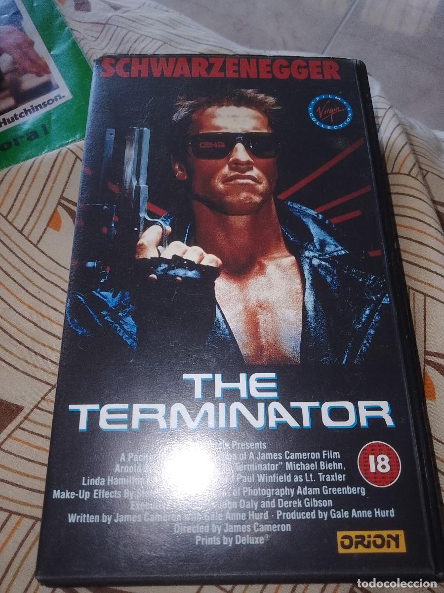Cine: The Terminator vhs rrareza otro idioma