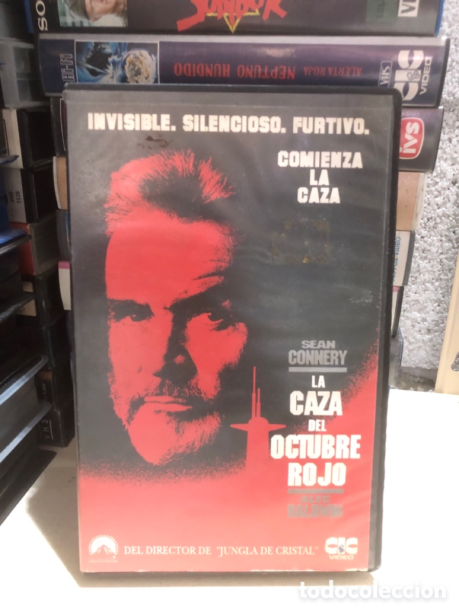 Cine: VHS V&Iacute;DEO CLUB A LA CAZA DEL OCTUBRE ROJO